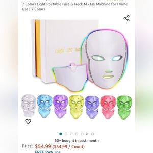 Face & Neck Mask - White